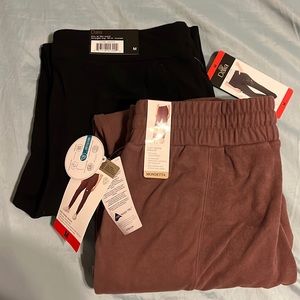 2 - Women’s Sz Medium Sweat pants / joggers LOT NWT